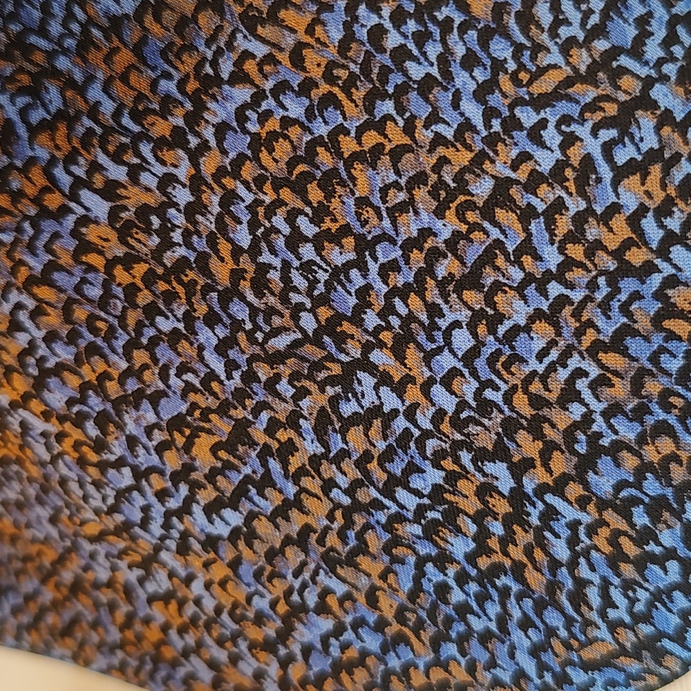 Italo Ferretti Silvia Marina Blue and Brown handmade in Italy tie - Picture 2 of 7